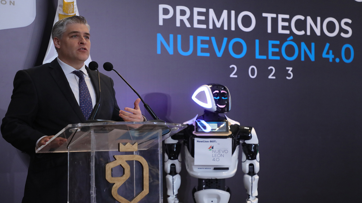 Entregan premios Tecnos Nuevo León 4.0